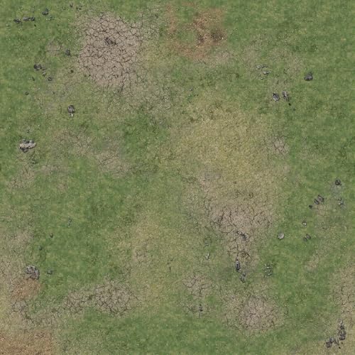 Battle Systems Grassy Fields Gaming Mat 3x3 Grid - Image 5