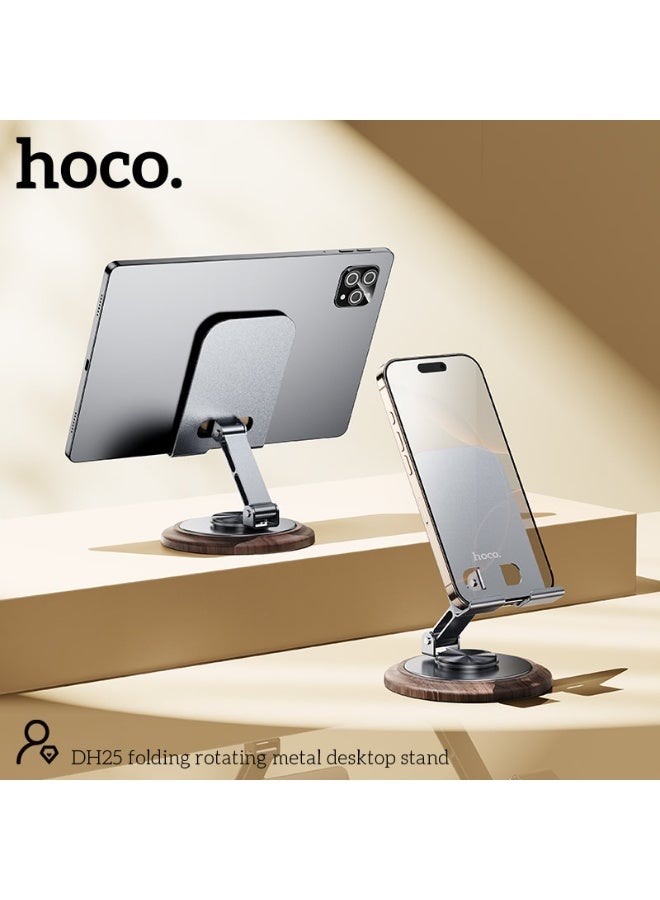 هوكو حامل سطح مكتب معدني دوار قابل للطي من Hoco DH25 - Image 4