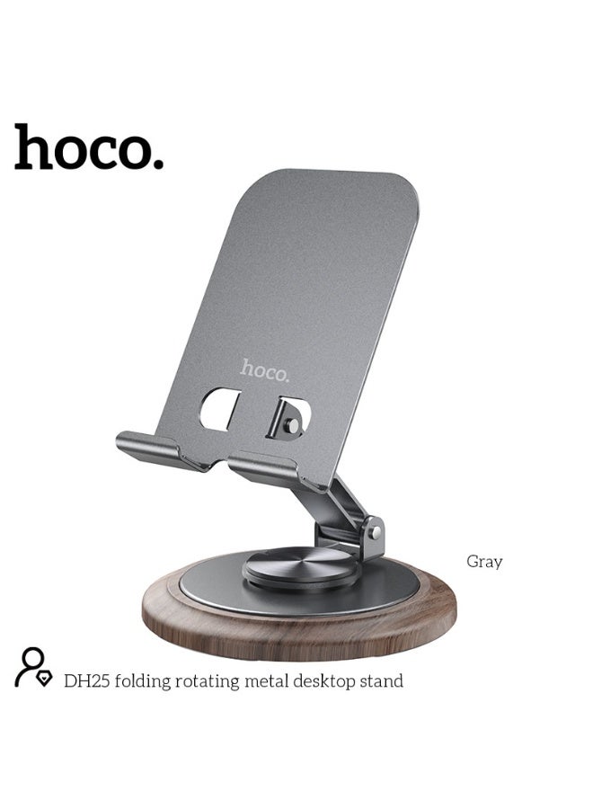 هوكو حامل سطح مكتب معدني دوار قابل للطي من Hoco DH25 - Image 1