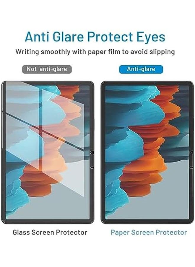Generic - Paperfeel Screen Protector Compatible With Samsung Galaxy Tab S9 Plus 2023 Tab S8 Plus 2022 Tab S7 Fe 2021 Tab S7 Plus 12.4 Inch Draw And Write Like On Paper 2 Pack - Image 1