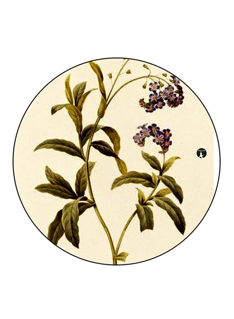 Flowers Printed Mouse Pad Multicolour