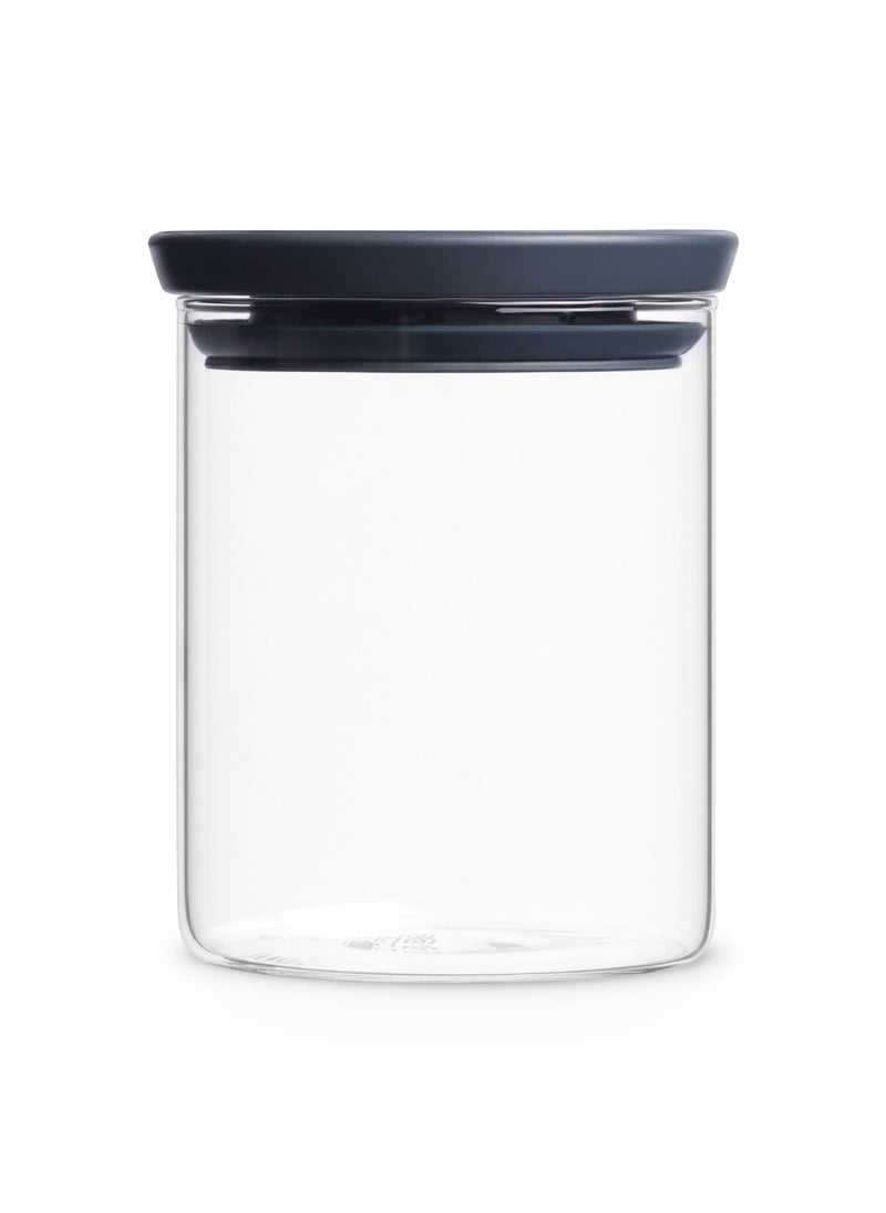 brabantia - Kitchen Storage Stackable Glass Jar 0.6 litre - Image 1