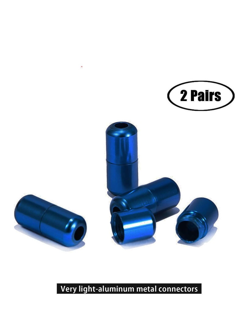 Loquat Elastic No Tie Shoe Laces For Adults, Kids, Elderly, System With 2 Pairs - Image 3