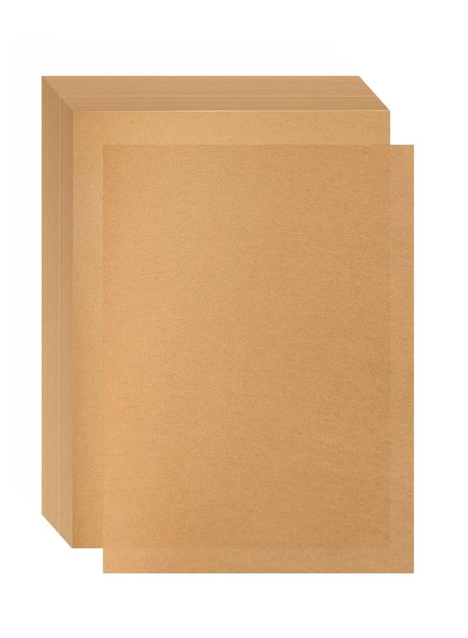 TROUSKAIG 100pcs 12x12 inch Unbleached Parchment Paper Sheets for baking, Heavy-Duty Precut Parchment Paper Squares, Brown Non-Stick liners for Oven, Cooking & Wrapping Food, Air Fryer Liners - Image 1