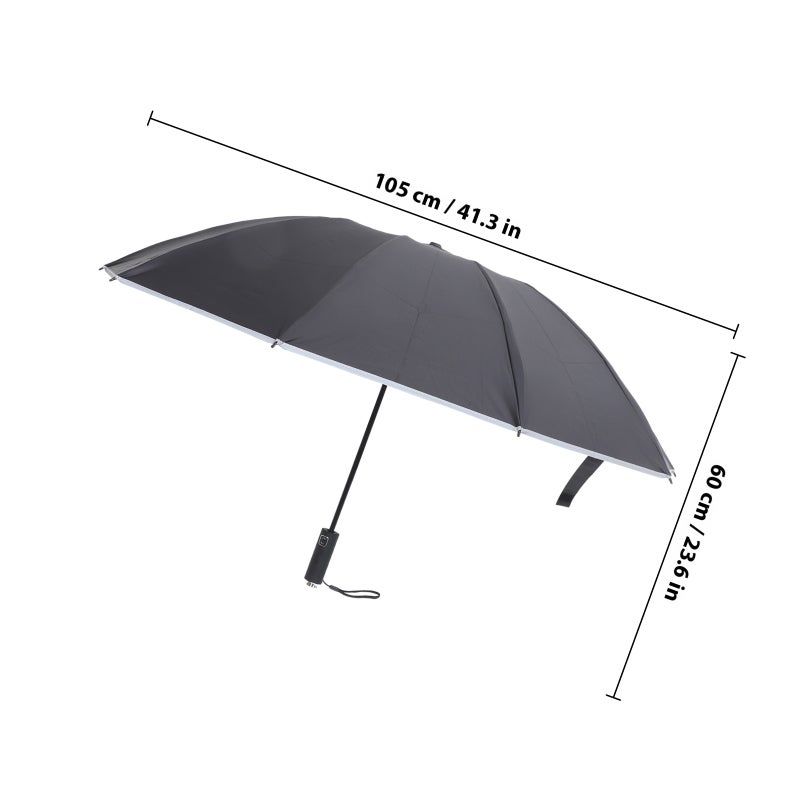 Portable Umbrella Travel Umbrella Umbrella for Travel Five Folding Umbrella - Image 2
