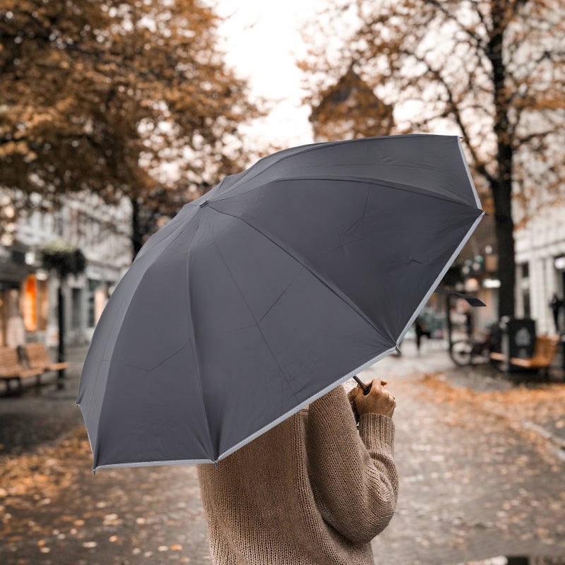 Portable Umbrella Travel Umbrella Umbrella for Travel Five Folding Umbrella - Image 3