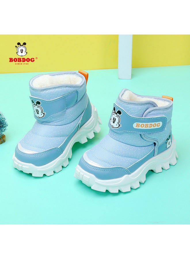 -14-19.2 Snow Boots: Winter Season: Inner Fabric For Children/long New Style, Warm For Winter