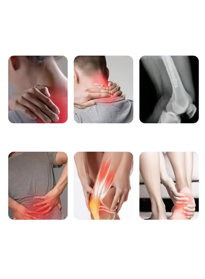 Zikra 10PCS Pain Relief Patches, Herbal Arthritis Pain Patches, Heat Patches for Back Knee Joint Neck Shoulder - Image 4