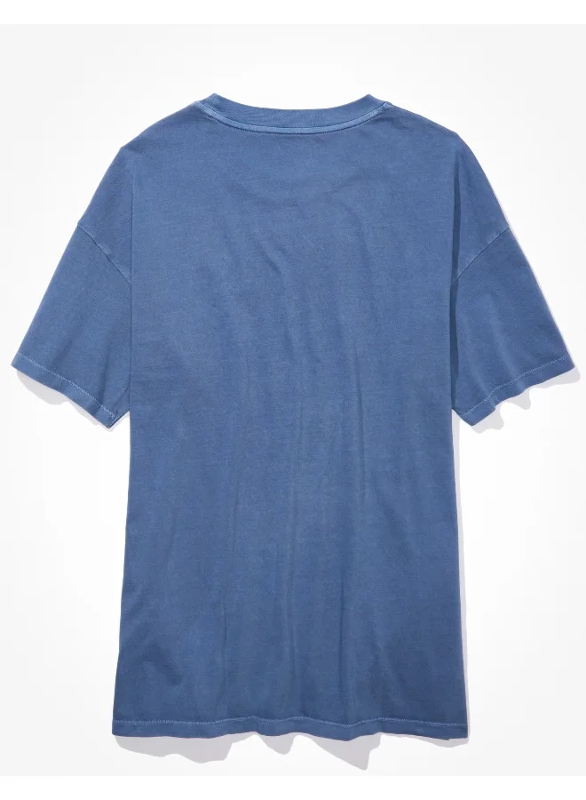 American Eagle AE Oversized Rolling Stones Graphic Tee