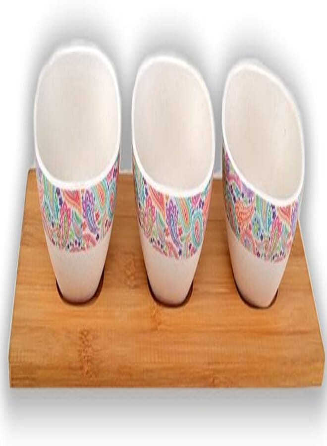 Momentum bamboo fibre products set of 3 small bowls