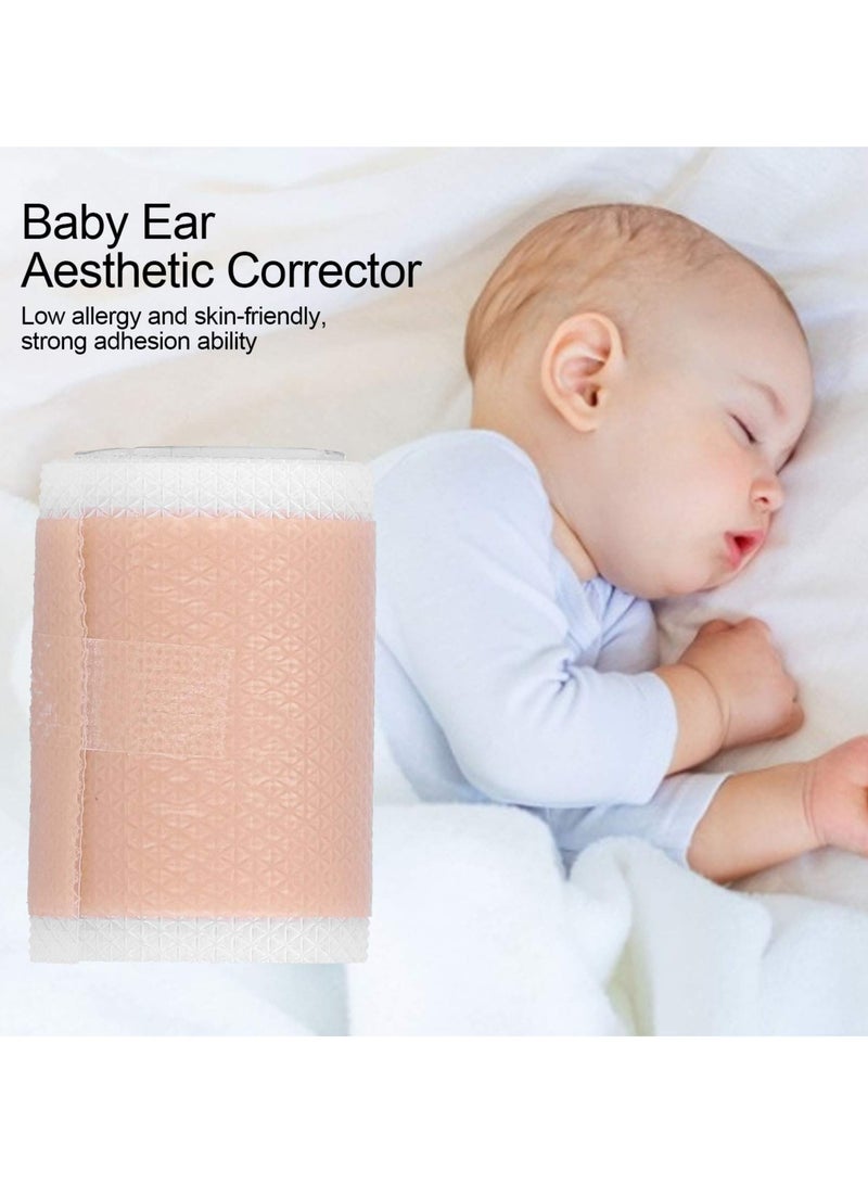 لاصقات تصحيح الأذن للأطفال الرضع - مصححات جمالية للأذن من السيليكون اللين، قابلة للتعديل وآمنة على البشرة للأطفال والرضع - Image 1