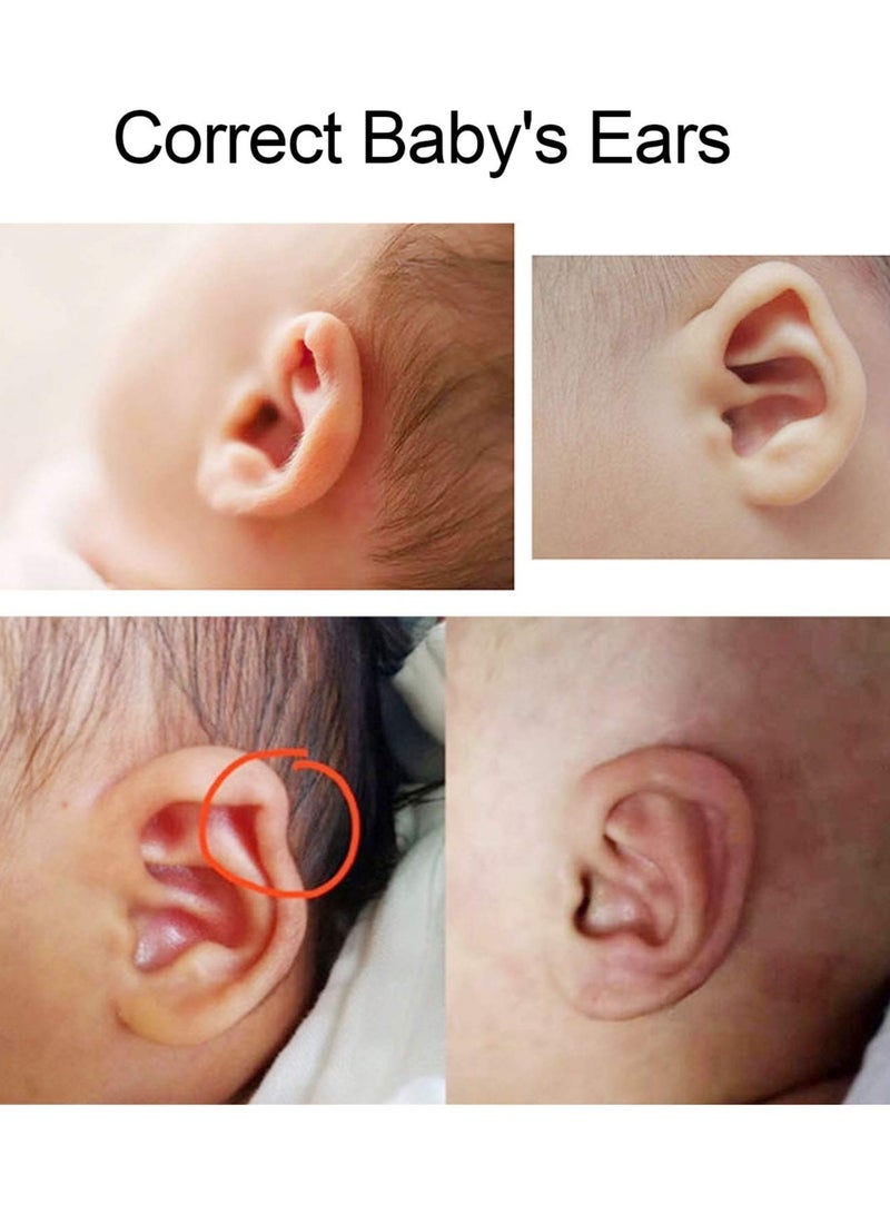 لاصقات تصحيح الأذن للأطفال الرضع - مصححات جمالية للأذن من السيليكون اللين، قابلة للتعديل وآمنة على البشرة للأطفال والرضع - Image 5
