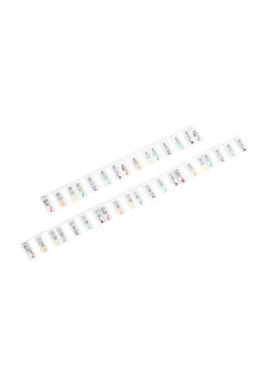 Thoraya Piano Keyboard Sticker 61 Keys Label Removable Large Note Letter Silicone for Electronic Piano  - Image 2
