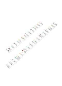 Thoraya Piano Keyboard Sticker 61 Keys Label Removable Large Note Letter Silicone for Electronic Piano  - Image 3