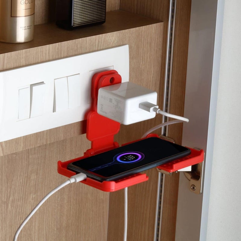SKYCELL Wall Stand for Charging Mobile Just fit in Socket and Hang/Mobile Charging Stand for Wall Holder - Image 3