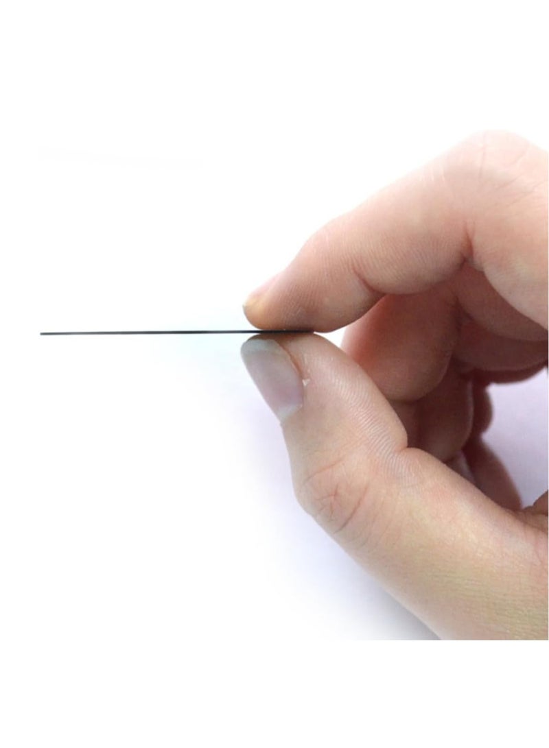 ECVV Replacement Metal Plate Set (8 Pack) for Magnetic Mount Car Phone Holders, Sticker Self Adhesive Pad, Wall, Air Vent Mounts, Cases, 4 Black Round and 4 Rectangular Thin Iron Disk, 3M Adhesive - Image 4