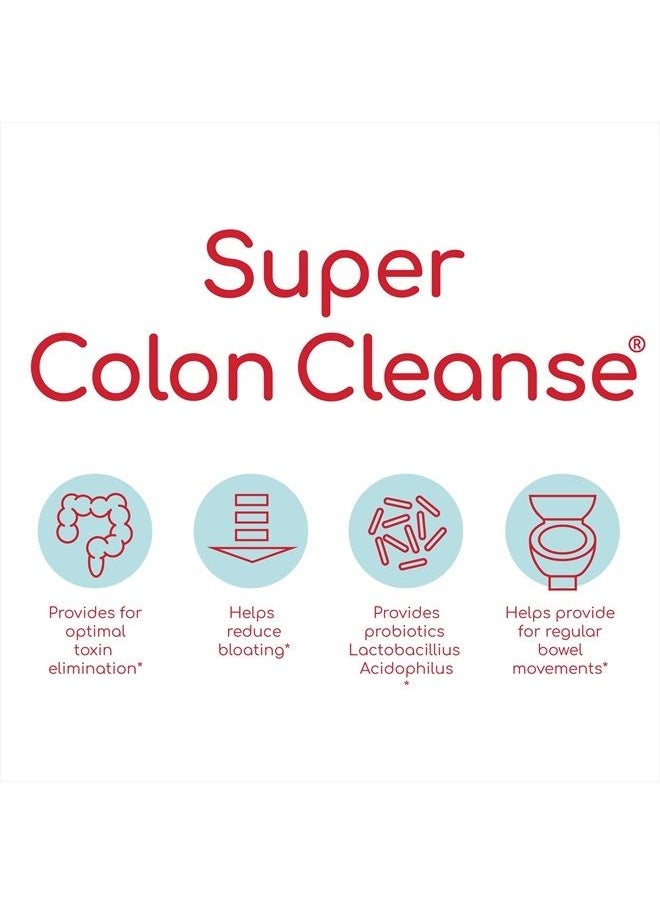 Health Plus Super Colon Cleanse: 10-Day Cleanse -Detox | 3 Cleanses, 120 Count (Pack of 1)  - Image 3
