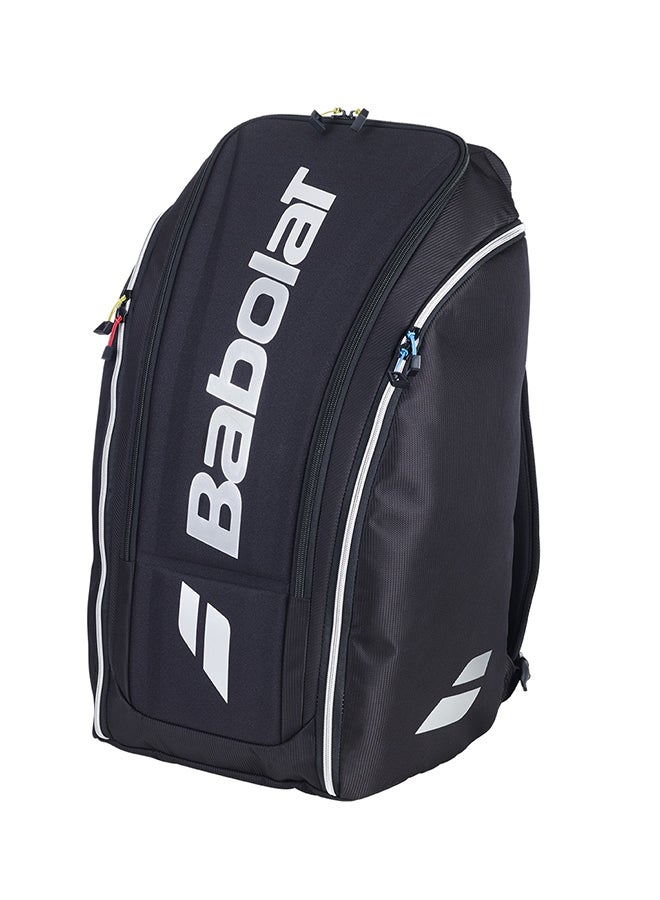 حقيبة بادل بابولات RH Perf Padel من الجيل الثاني 759021-105، لون أسود، مقاس واحد - حقيبة بادل فاخرة للمضارب والكرات والملحقات - خفيفة الوزن ومتينة، حقيبة رياضية، مناسبة للصالة الرياضية المنزلية، والأنشطة الخارجية، والتدريب، والسفر - حقائب تنس بادل فاخرة للأداء والمتانة والاستخدام اليومي