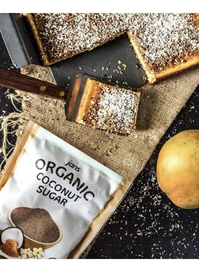 Jans Organic Coconut Sugar 16 oz | Made from Fresh Coconut | Gluten-Free | Non-GMO | Low Glycemic | Paleo & Vegan Friendly | Mild Caramel Flavor | USDA Certified Organic (Pack of 1) - Image 5