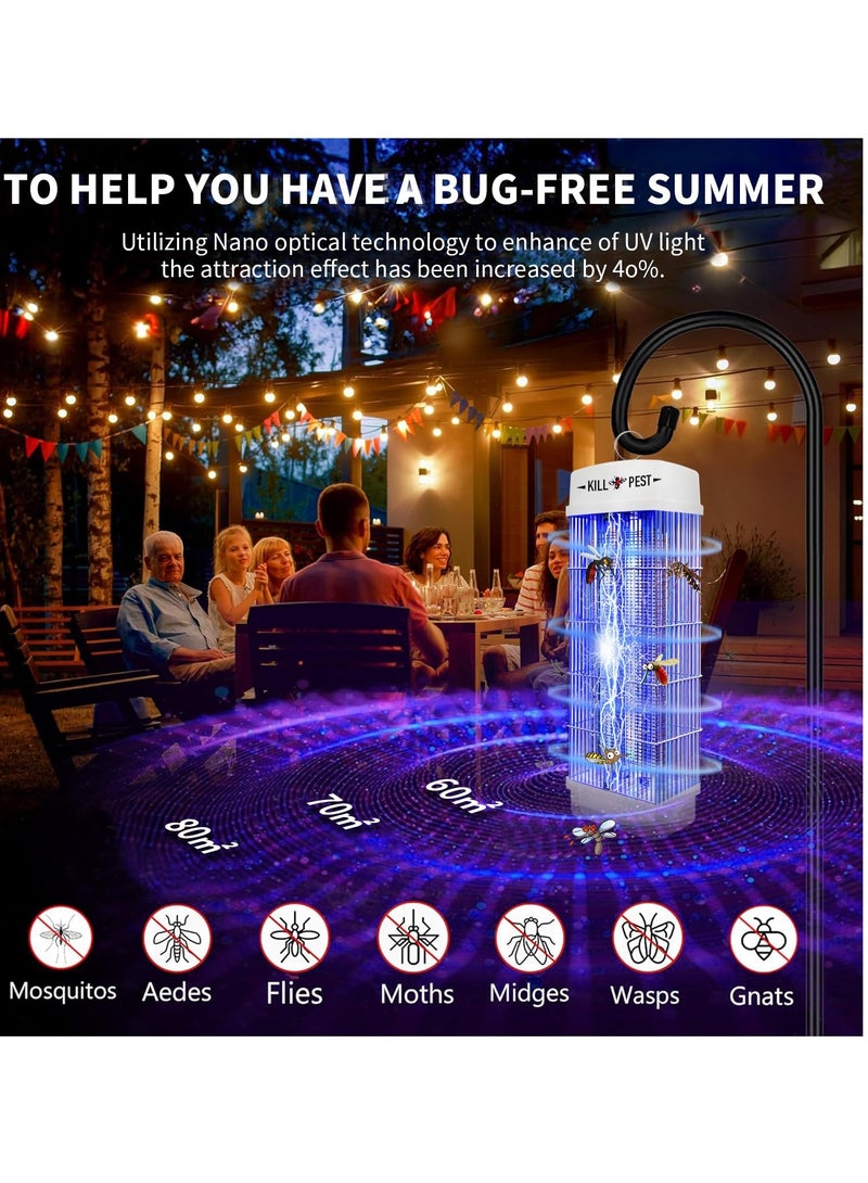 Joyelink Upgraded Double-Power 30W Mosquito Killer – High-Efficiency Electric Bug Zapper for Indoor & Outdoor Use | Safe, Silent & Non-Toxic Insect Trap | Family-Friendly Design - Image 2