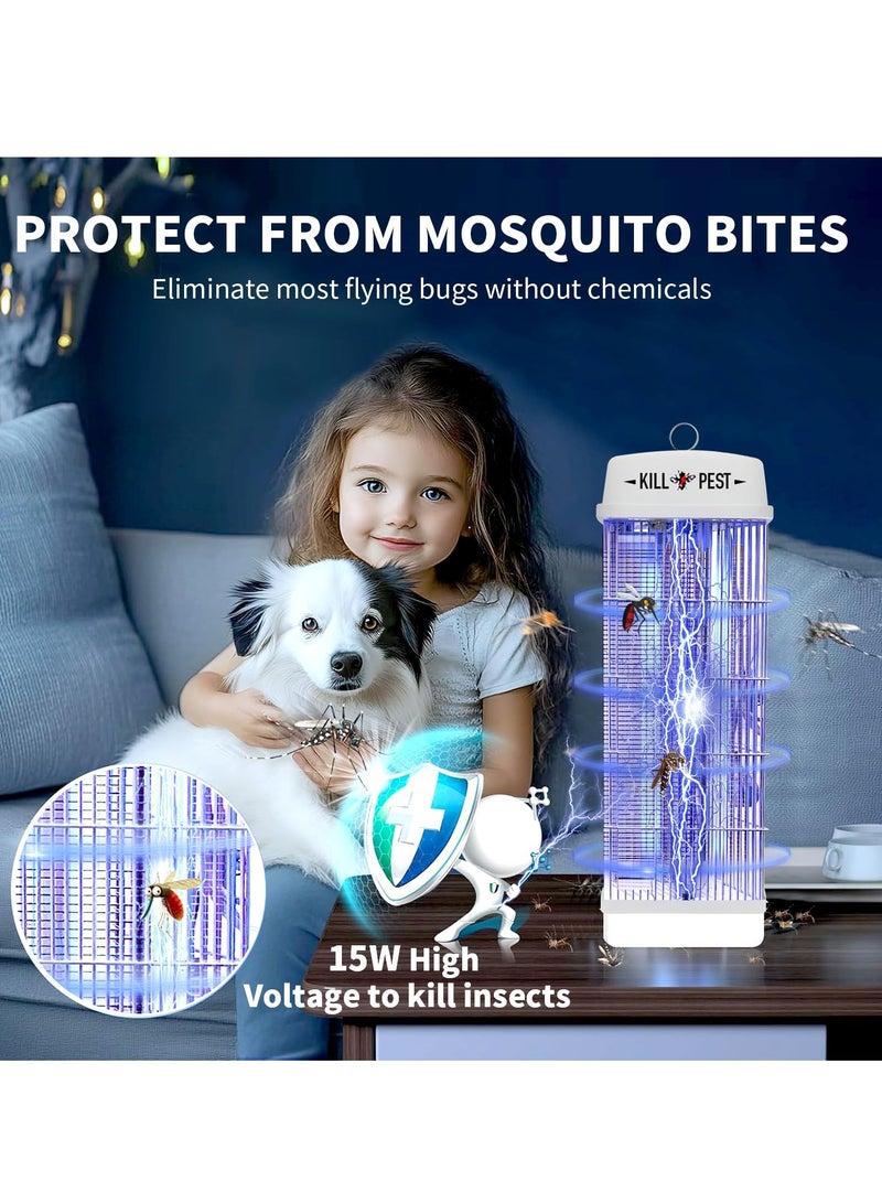 Joyelink Upgraded Double-Power 30W Mosquito Killer – High-Efficiency Electric Bug Zapper for Indoor & Outdoor Use | Safe, Silent & Non-Toxic Insect Trap | Family-Friendly Design - Image 3