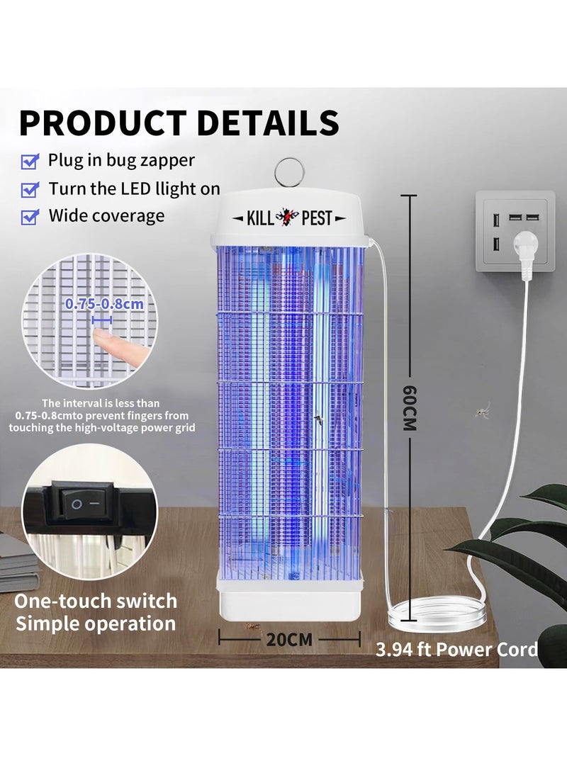 Joyelink Upgraded Double-Power 30W Mosquito Killer – High-Efficiency Electric Bug Zapper for Indoor & Outdoor Use | Safe, Silent & Non-Toxic Insect Trap | Family-Friendly Design - Image 4