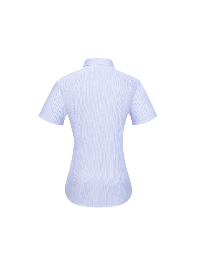 VUELO Summer New High-end Anti-wrinkle Dp Pure Cotton Refitted Clothes Non-ironing Shirt Women's Business Business Wear Short-sleeved Shirt Women's Customized  - Image 3