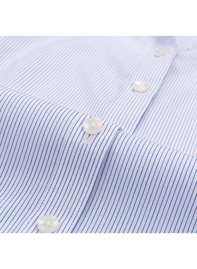 VUELO Summer New High-end Anti-wrinkle Dp Pure Cotton Refitted Clothes Non-ironing Shirt Women's Business Business Wear Short-sleeved Shirt Women's Customized  - Image 5
