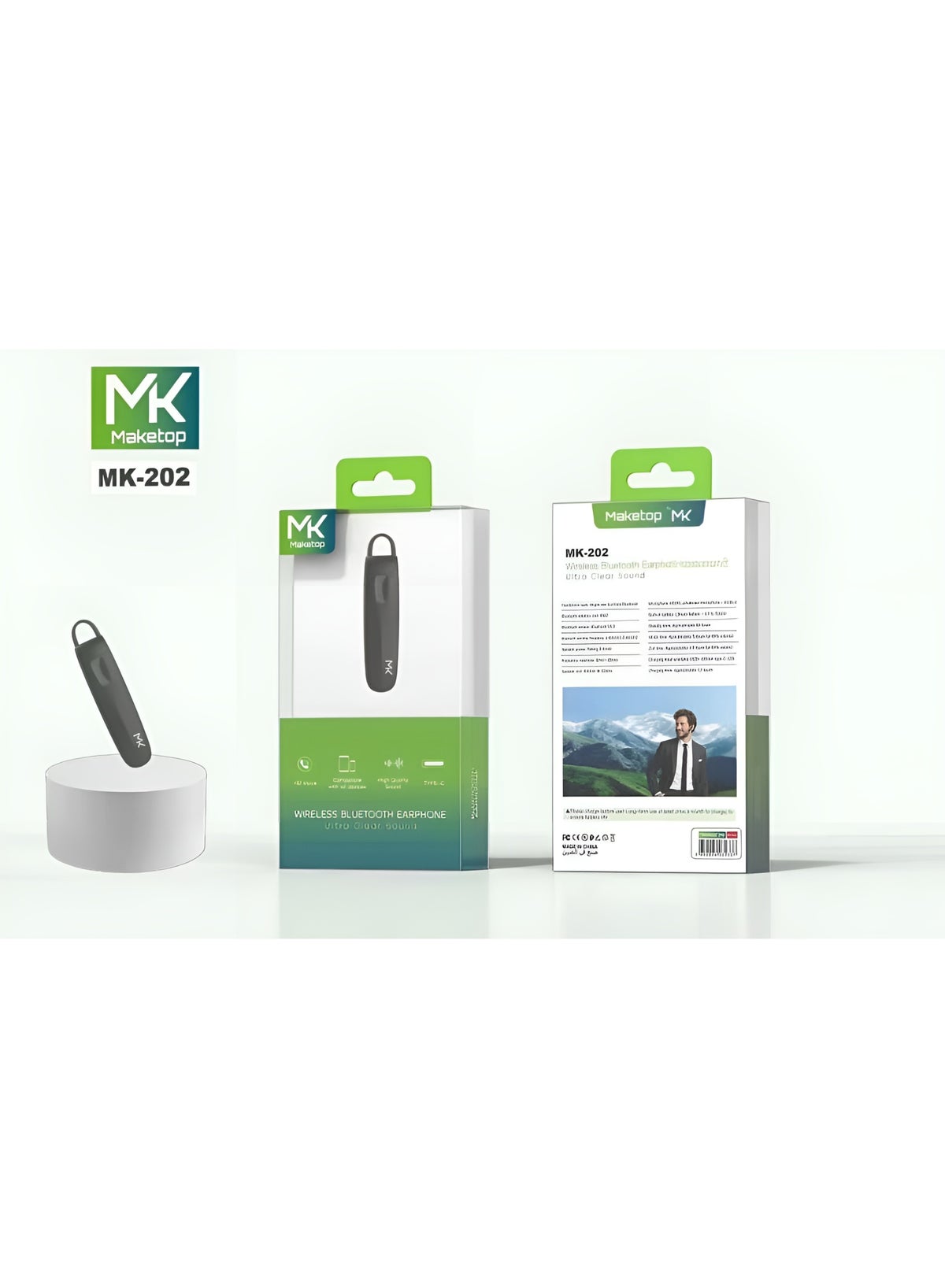 mk202 Mk202 mk-202 Wireless Bluetooth single-earphone Z83D41F977869A8DCB83EZ
