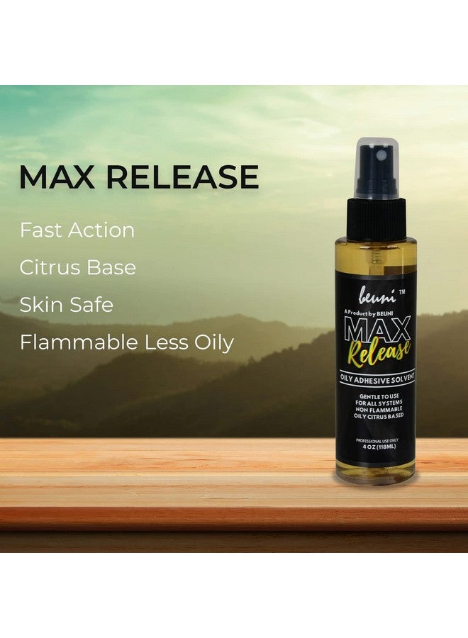 beuni Max Release Hair Wig Adhesive Remover Solution (Pack Of 2 (118 Ml)) - Image 2