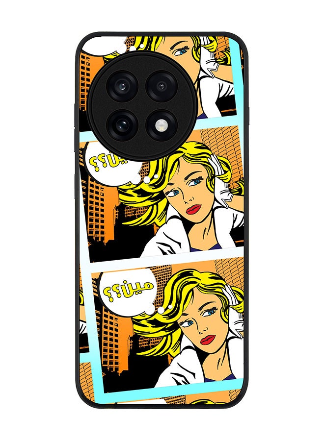 Stylizedd For OnePlus 13R / Ace 5 Pro Case,Slim fit Camera Protection, Shockproof Thin Phone cover  - Meen (Comic Strip)