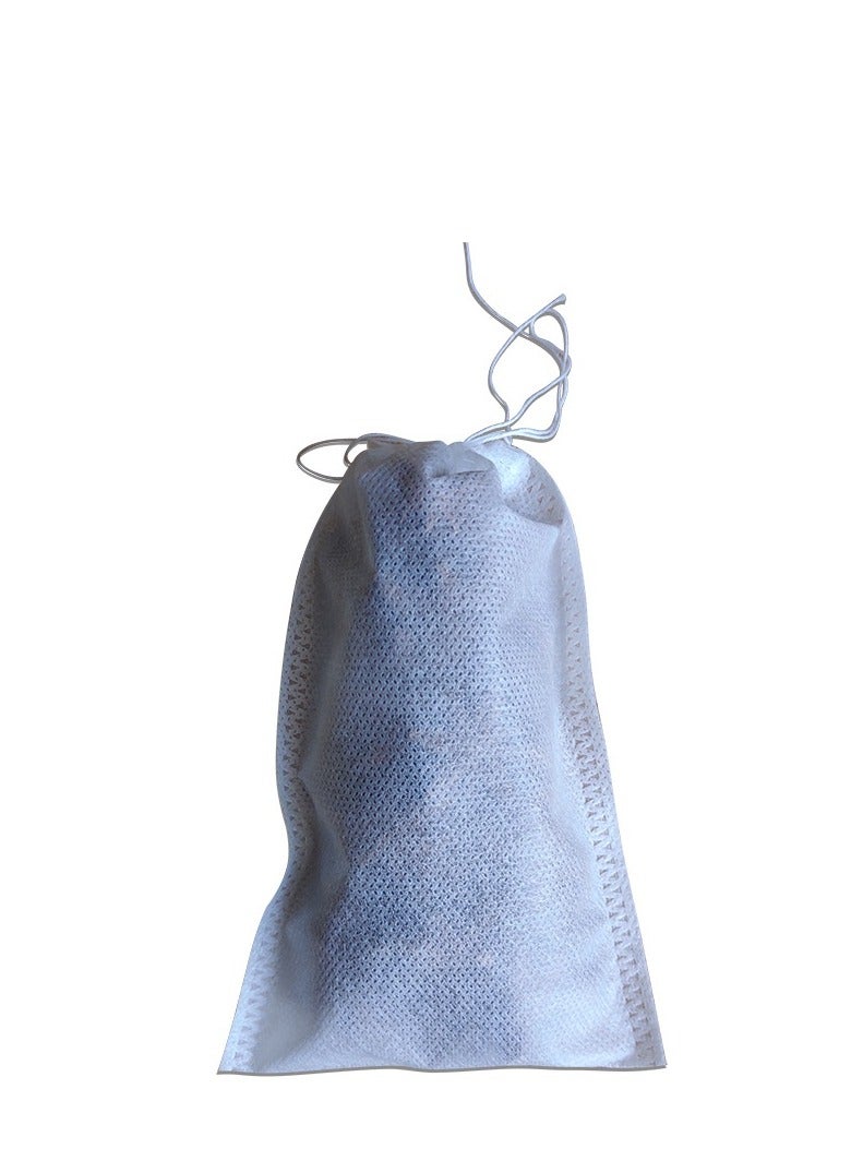 100-Piece Fabrics Tea Infuser White 7.5x5.5x5cm，Tea Bags for Loose Leaf Tea,Empty Tea Bags,Disposable Fillable Teabags,Tea Filter Bags for Loose Tea  - Image 4