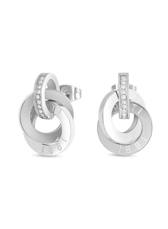 شيروتي 1881 أقراط متدلية من الستانلس ستيل بياتريس للنساء  ملم