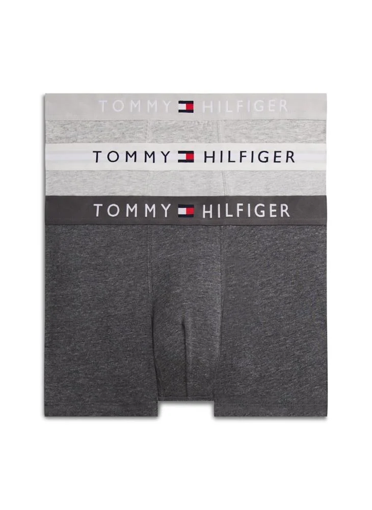 TOMMY HILFIGER 3-Pack TH Original Logo Waistband Trunks