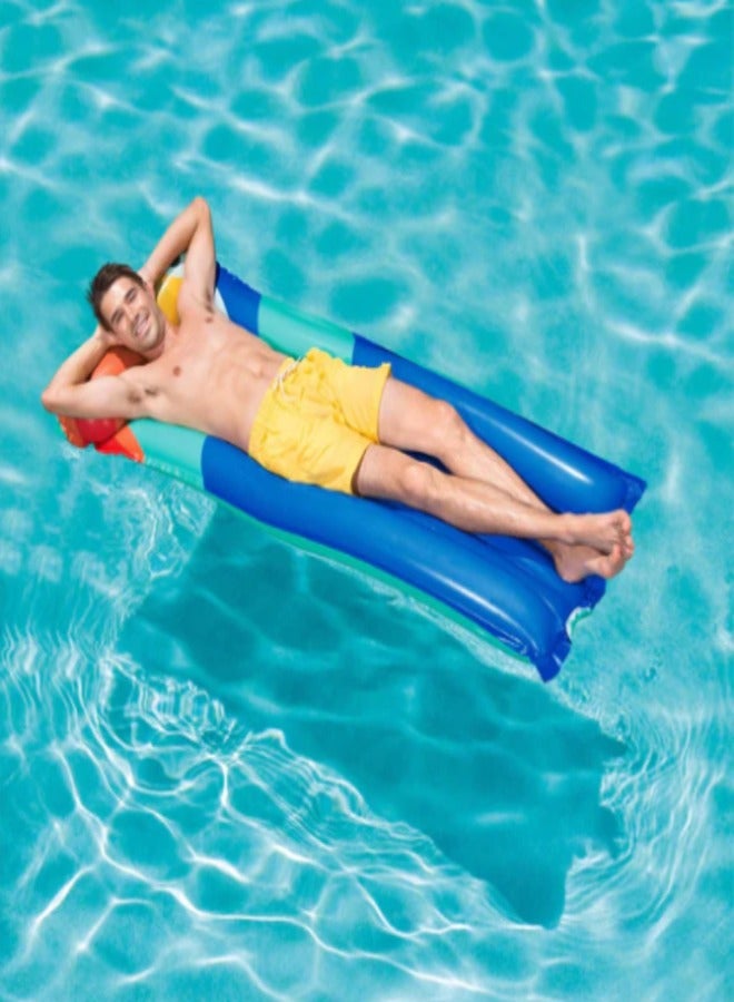 Bestway H2Ogo! Tropical Inflatable Pool Float – Adult Size Lounge Raft for Pool or Beach - Image 2
