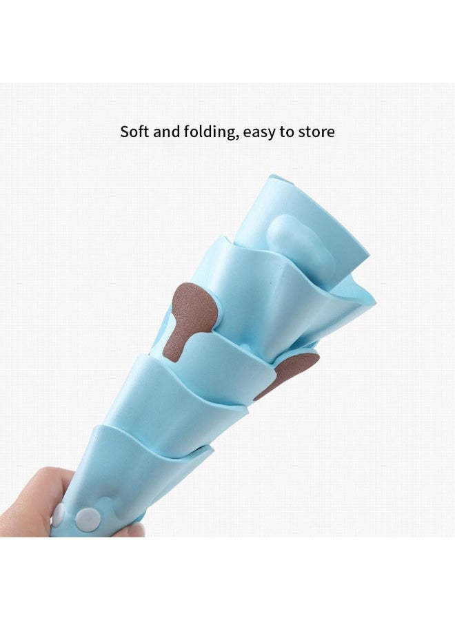 JZS Baby Shower Cap, 3 Pack Adjustable Bath Visor for Toddlers Shampoo Cap Shower Protection Hat Bath Shield Visor Hat, Eyes and Ears Head Protection for Kids - Image 4