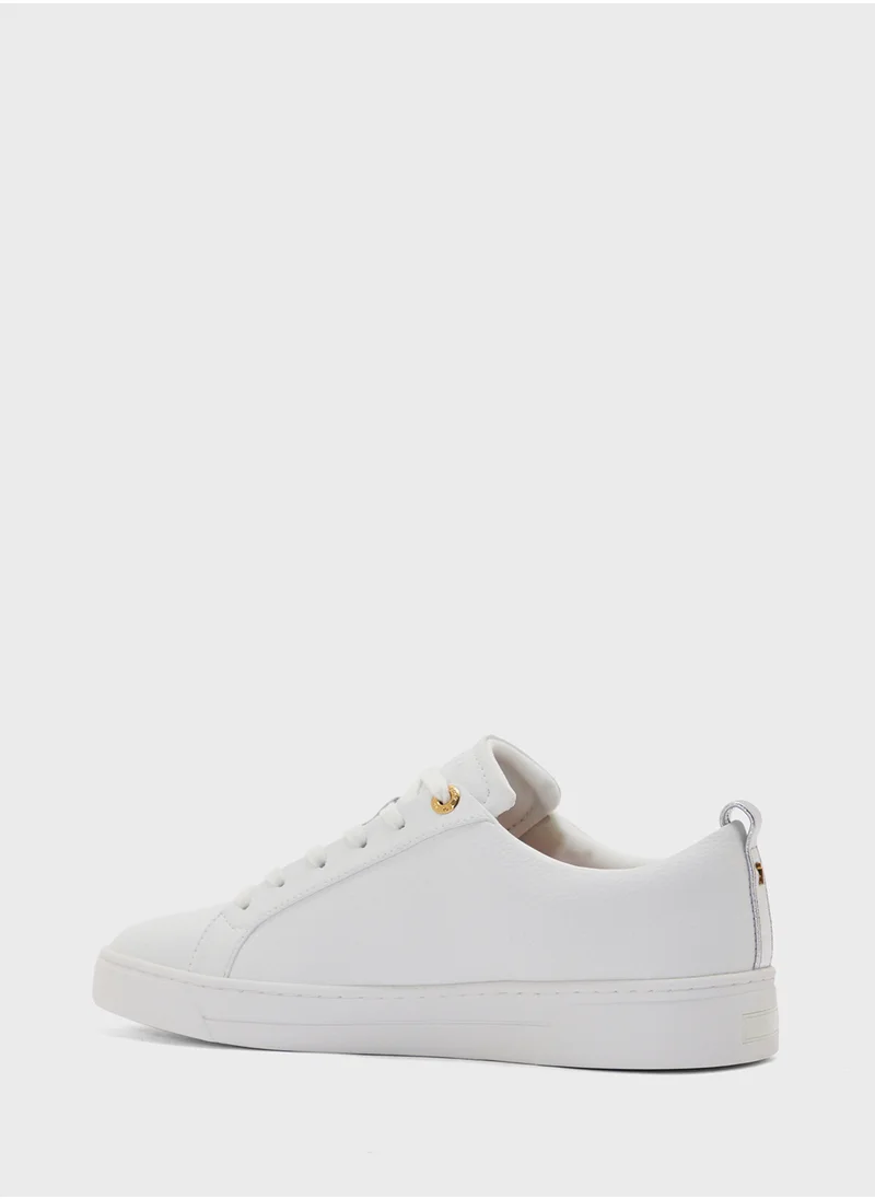 تيد بيكر Lace Up Low Top Sneakers