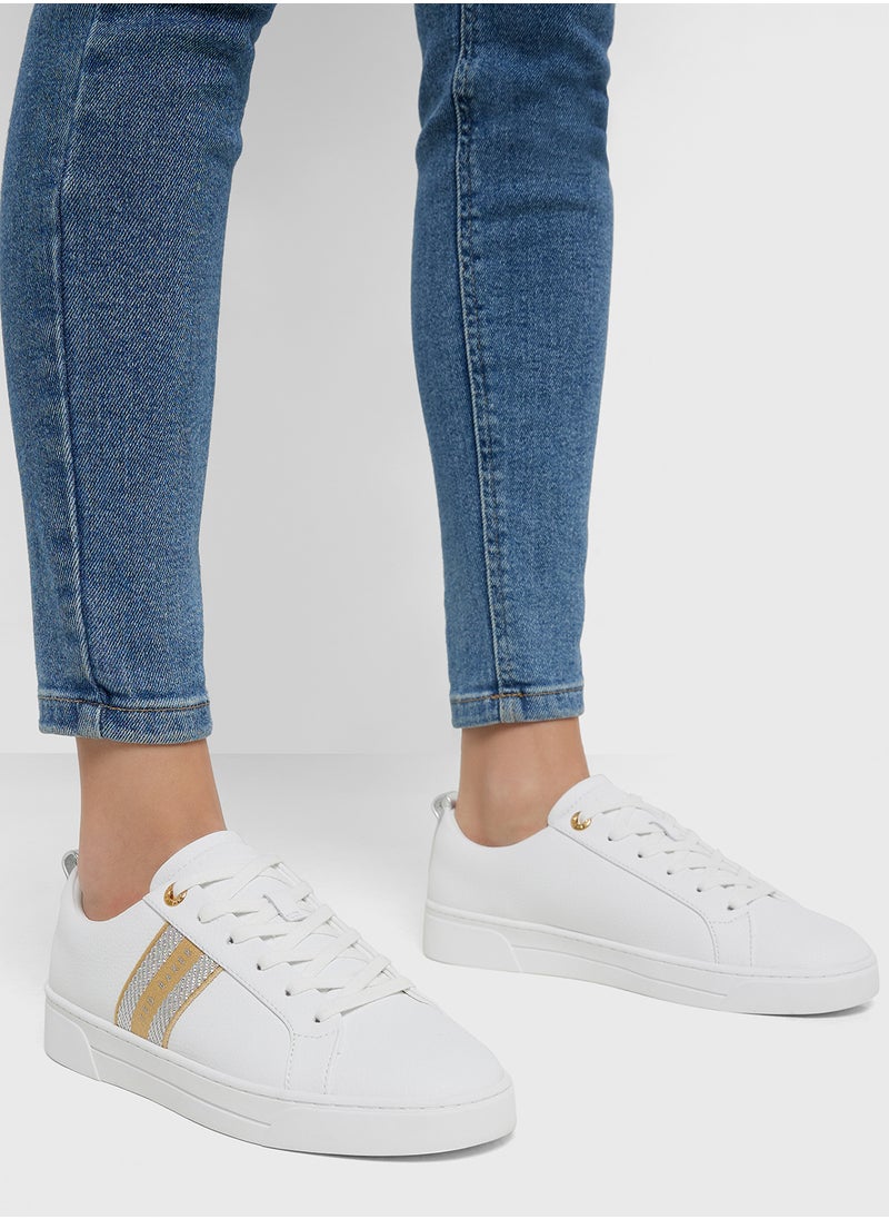 Ted Baker - Lace Up Low Top Sneakers - Image 1