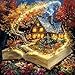 MINIWAN Magical Open Book Autumn Cottage 500 Piece Jigsaw Puzzle for Adults Fantasy Fall Cabin Glowing Tree Jigsaw Puzzle Gift for Book Autumn Lovers 20x20 Inches - Image 2