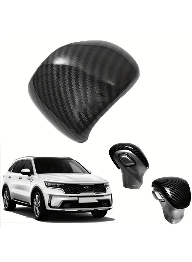 Black Gear Shift Sticker For 2019 K3 Smart Interior Trim And Shift Cover - Image 1