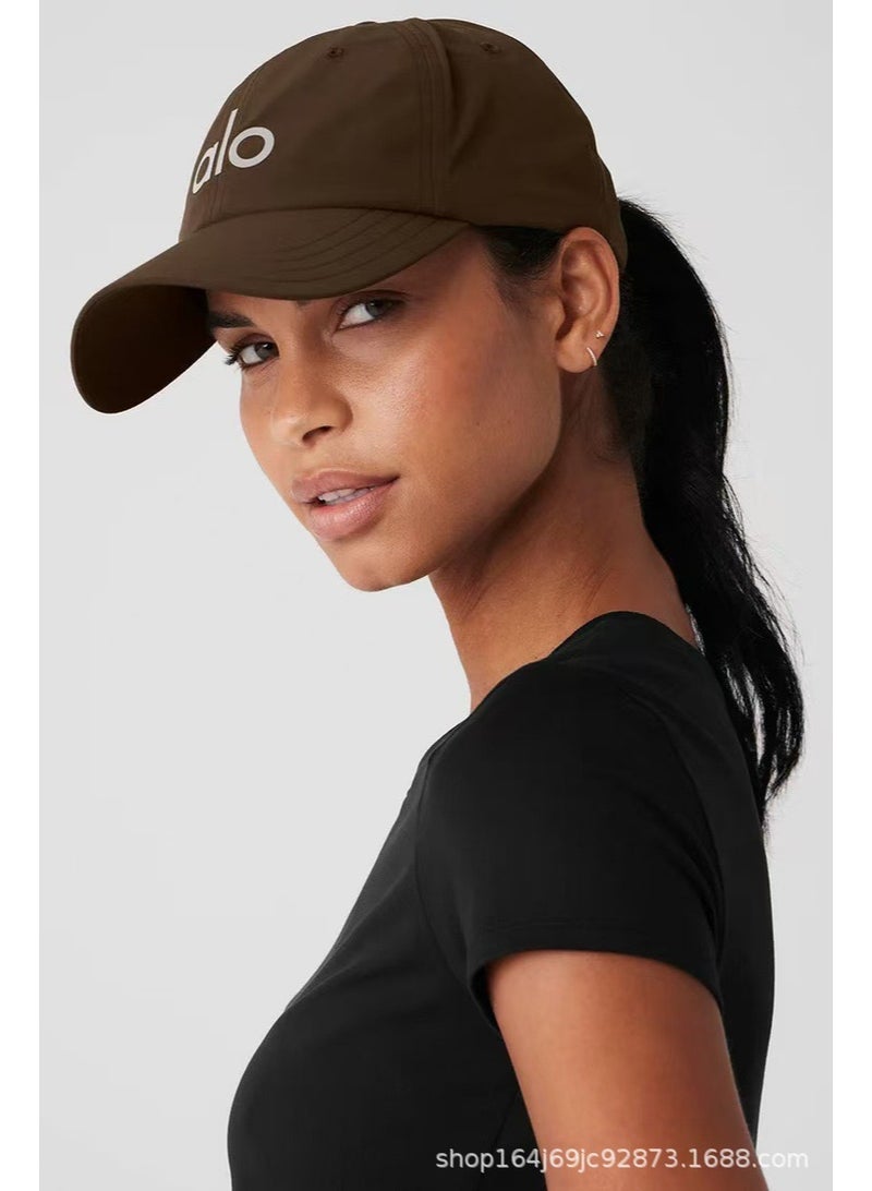 alo alo yoga baseball cap fashionable summer all-match sun hat travel wear duckbill cap - Image 2