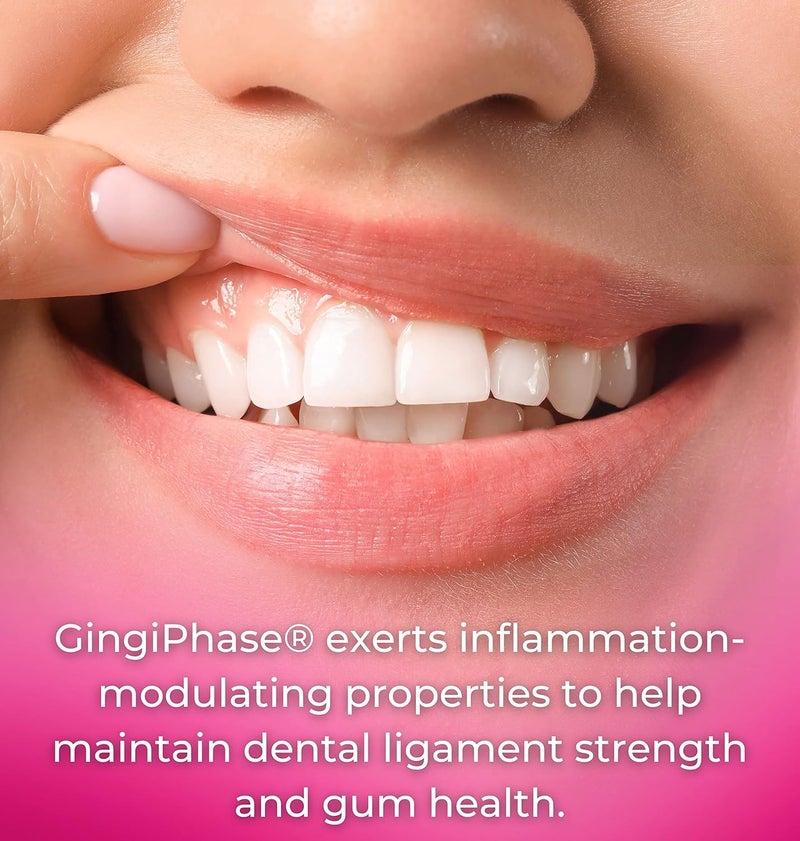 Tango GingiPhase Natural Herbal Dental Support Supplement for Healthy Gums Teeth and Jaw Circulation 120 Capsules - Image 3