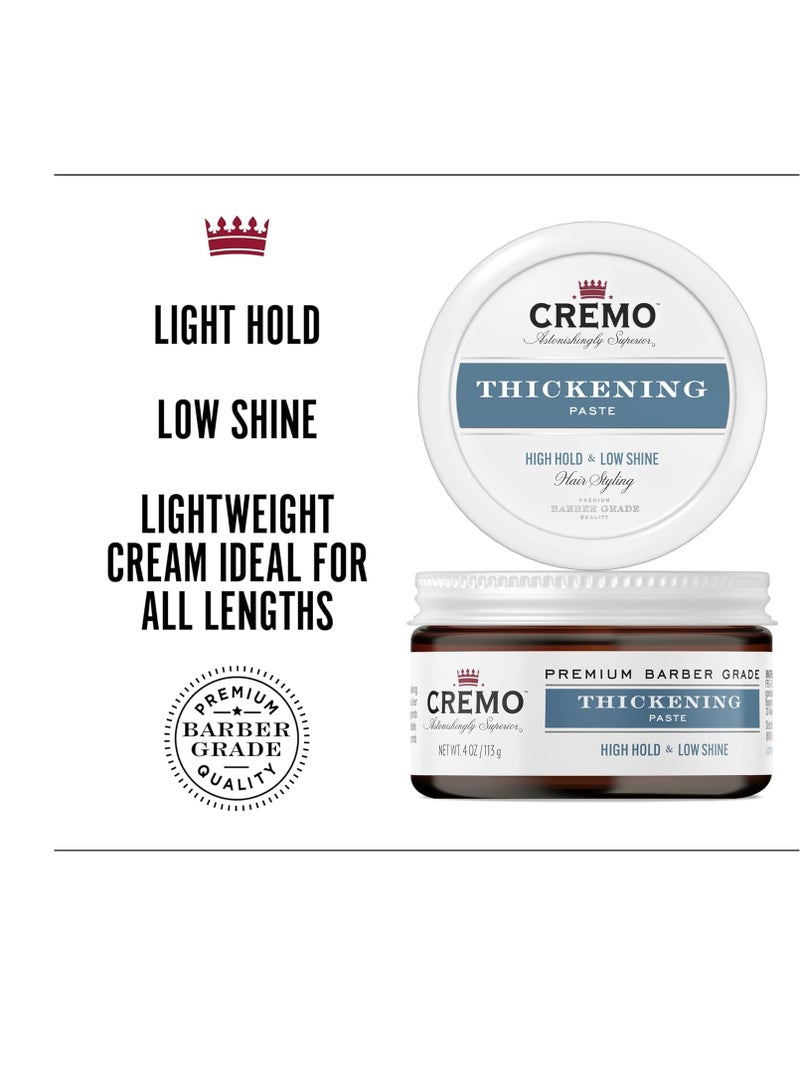 Cremo Barber Grade Hair Styling Thickening Paste, 4 Ounce (Pack of 3) - Image 2