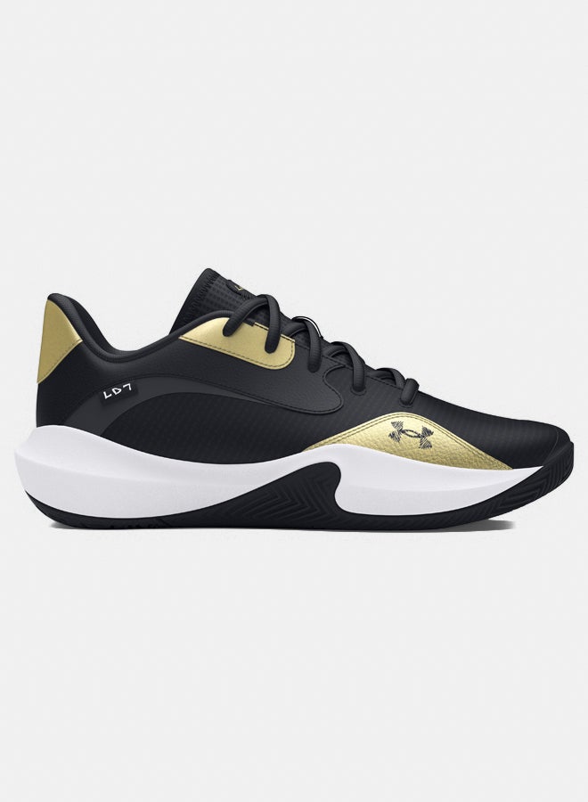 UNDER ARMOUR Unisex Ua Lockdown 7 Low Basketball Shoes - Image 1
