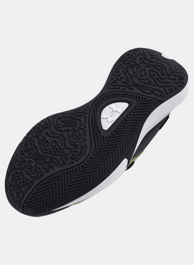 UNDER ARMOUR Unisex Ua Lockdown 7 Low Basketball Shoes - Image 4