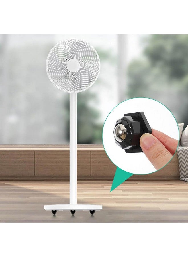 HASTHIP® 4pcs Caster Wheel 20mm Self Adhesive Caster Wheel 360° Swivel Wheels for Furniture, Small Appliance, DIY Modification Moving Table Heavy Duty Caster Wheels 200Kg Loading Capacity - Image 5