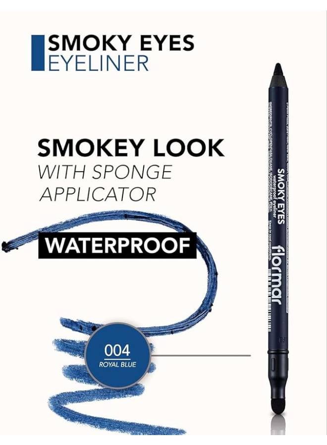فلورمار Smoky Eyes Waterproof Eyeliner 004 ROYAL BLUE - Image 3