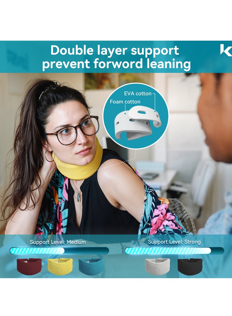 Generic Techlove Neck Support - Office Slouch Protector, Skin-Friendly and Breathable Cervical Neck Guard - Image 4