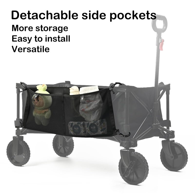 HX AURIZE Stroller Wagon Cargo Net and Organizer Wagon Accessories Compatible with WONDERFOLD All W-Series Models - Image 2