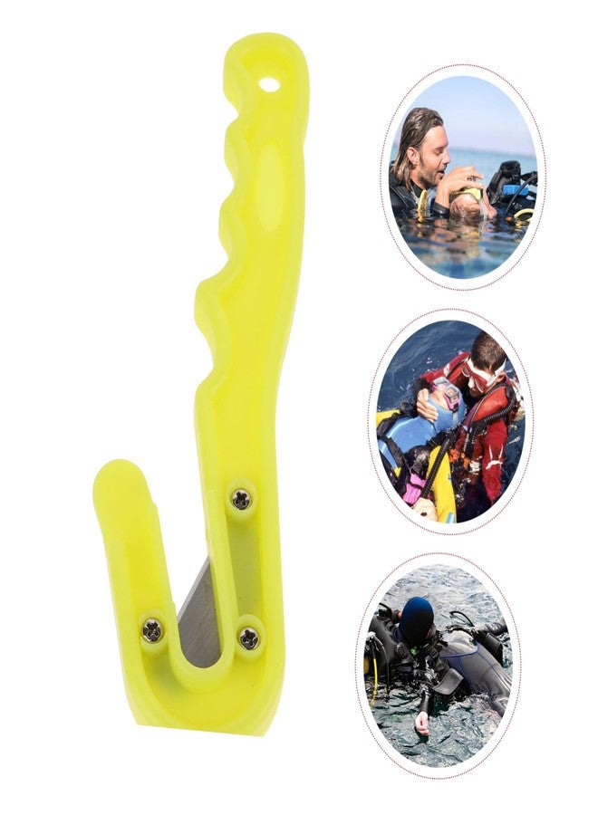 INOOMP 1set أداة قطع خط الغوص المحمولة أداة قطع مريحة تحت الماء للإنقاذ عالية الرؤية - Image 4